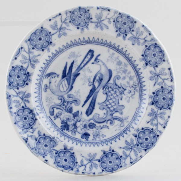 Miniature or Toy Plate c1860